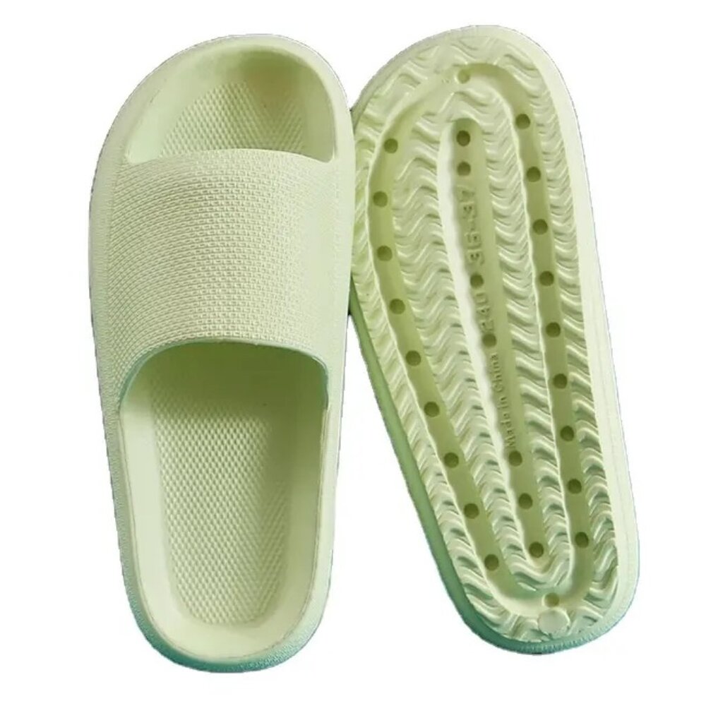 Women's Cozy Pillow Slides Anti-Slip Eva Size 6-8 Sandals Slipper Outdoor Summer